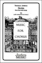 Gloria TBB choral sheet music cover